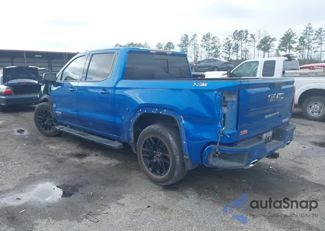 2022 GMC Sierra 1500 4Wd Short Box Elevation from USA, damaged, VIN 3GTUUCET5NG563493